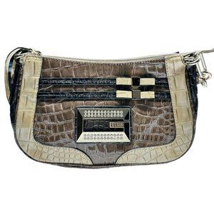 Guess Rhinestones and Bows Handbag NWOT